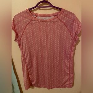 Active Wear Pink Shirt